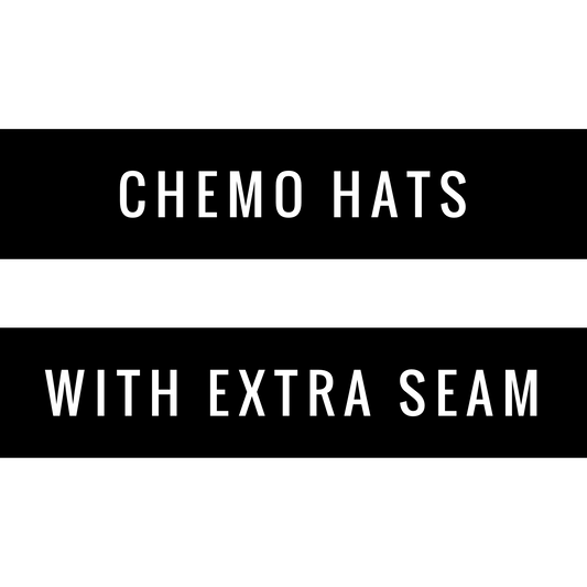 Chemo Hats with one extra seam